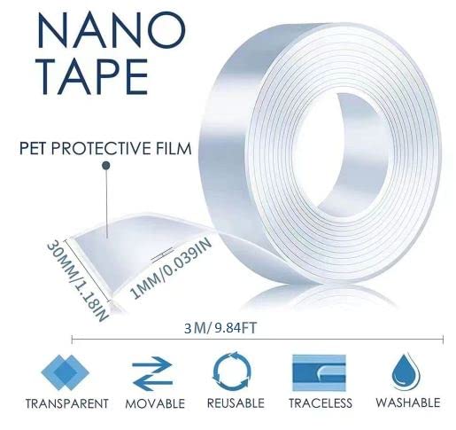 Double Sided Tape Heavy Duty -(Pack Of 2)