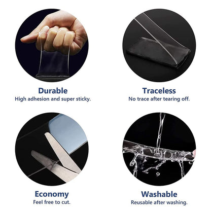 Double Sided Tape Heavy Duty -(Pack Of 2)